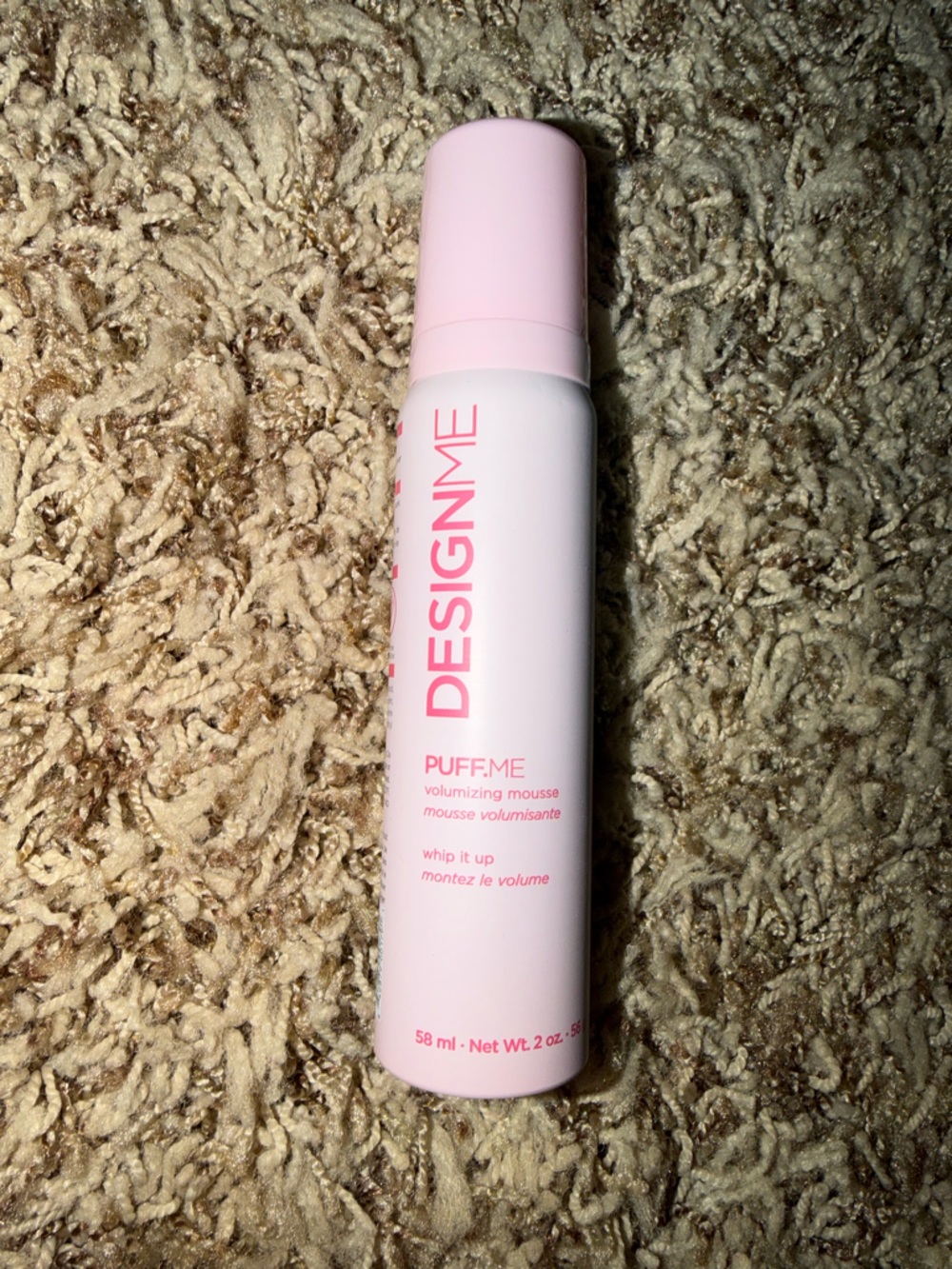 New Puff.Me Volumizing Mousse - Pink